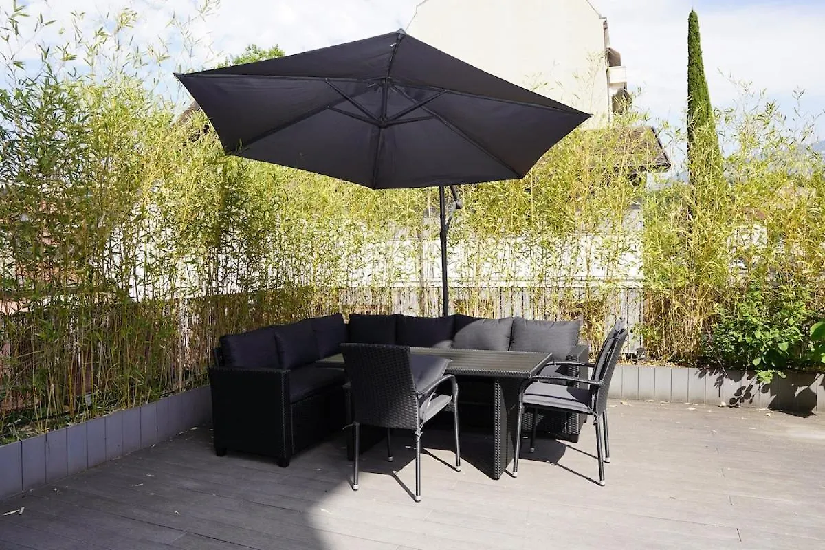 Luxueux Appartement 3 Chambres Genève Lejlighed